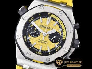 AP0383B - ROO Basel 2016 Diver Chrono SSRU JHF Yellow A7750 Mod - 01.jpg